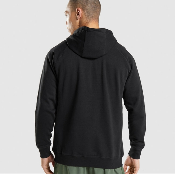 Gymshark Sharkhead Infill Black Hoodie UNISEX - Picture 2 of 12